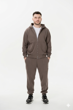 Штани Zip Brown