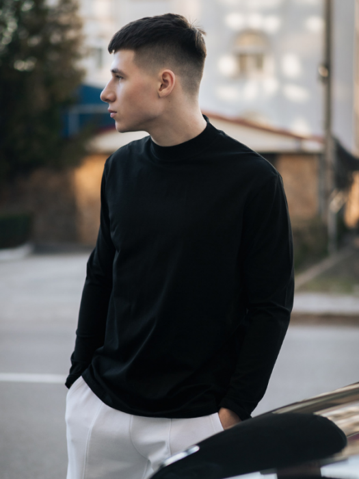 Лонгслів Bezkor Basic Black