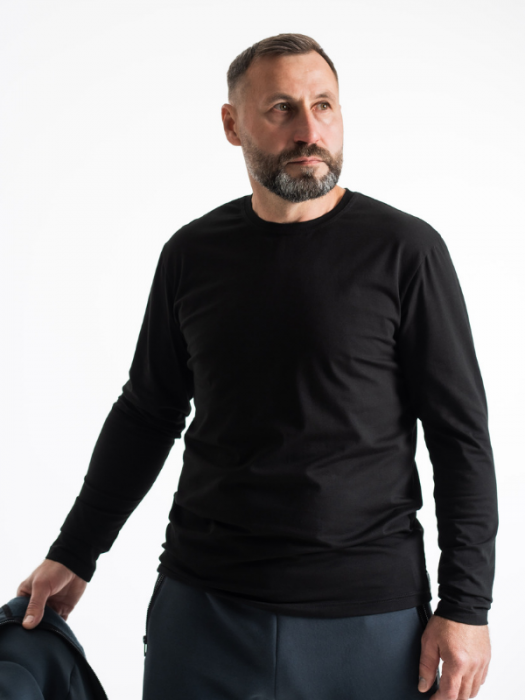 Лонгслів Basic Kaby Black