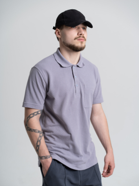 Поло Glad Ges Light Grey