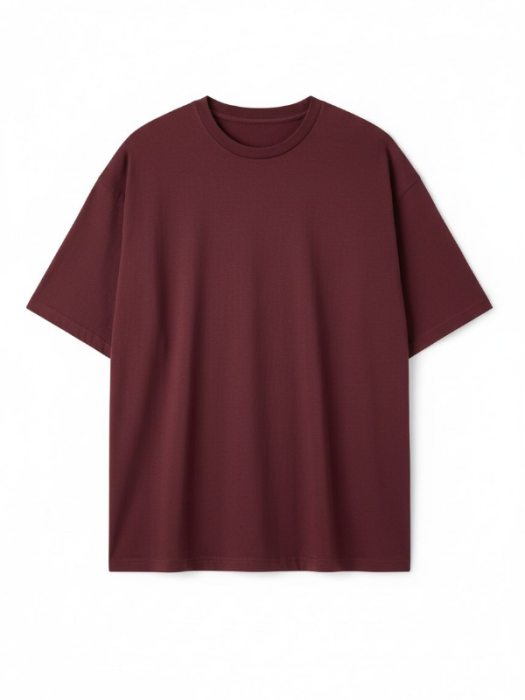 Футболка Oversize Burgundy
