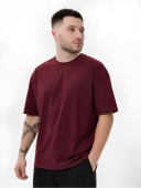 Футболка Oversize Burgundy